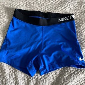 Blue Nike Pros!